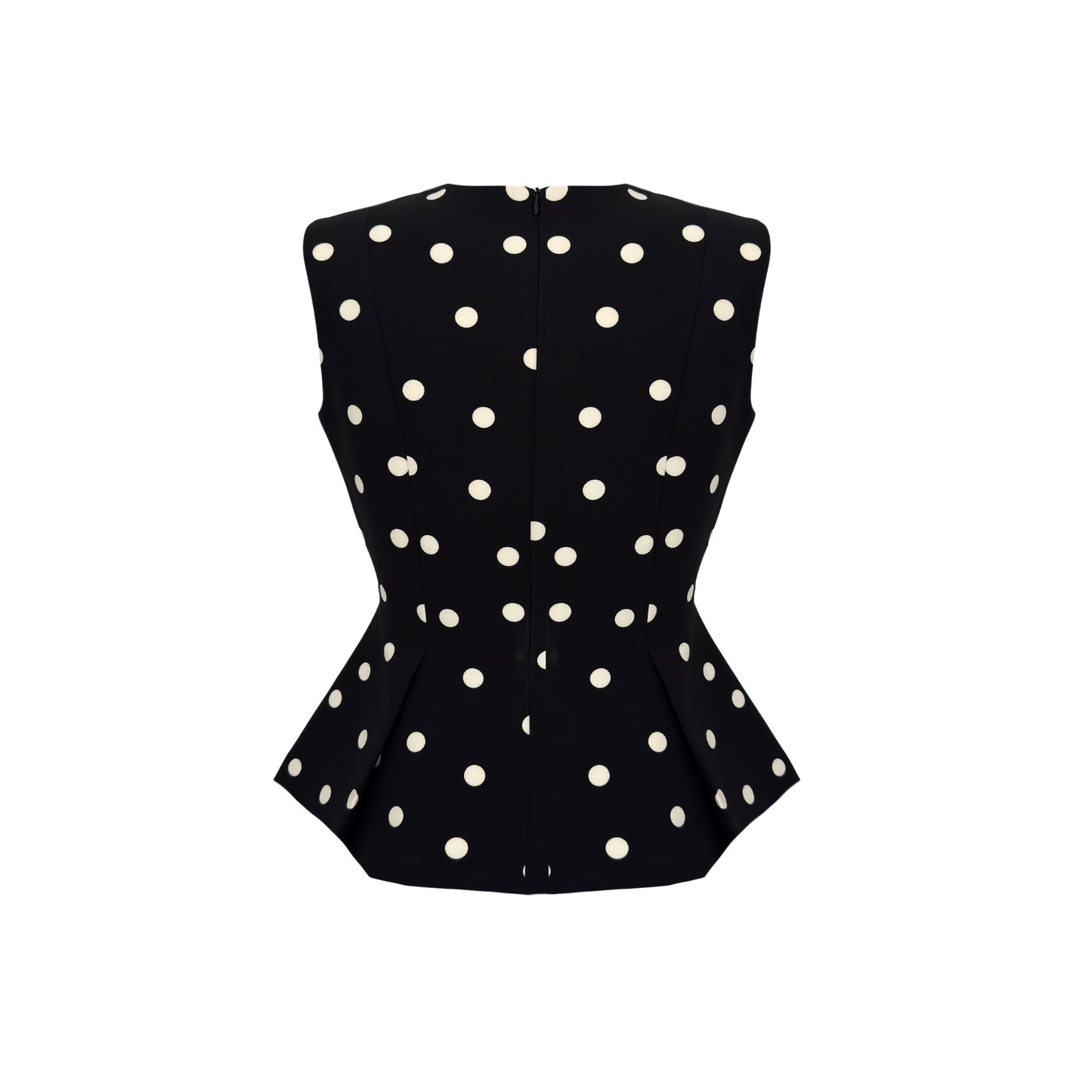 POLKA DOT PATTERNED PENCIL SKIRT SET