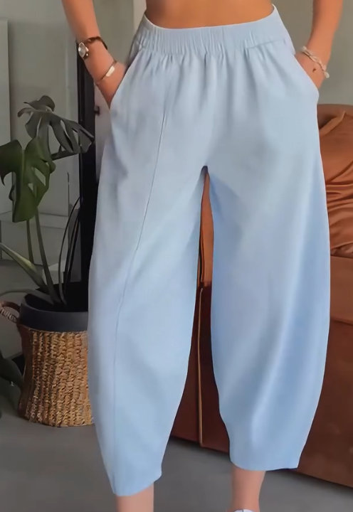 Straight Wide-Leg Pants Sweatpants