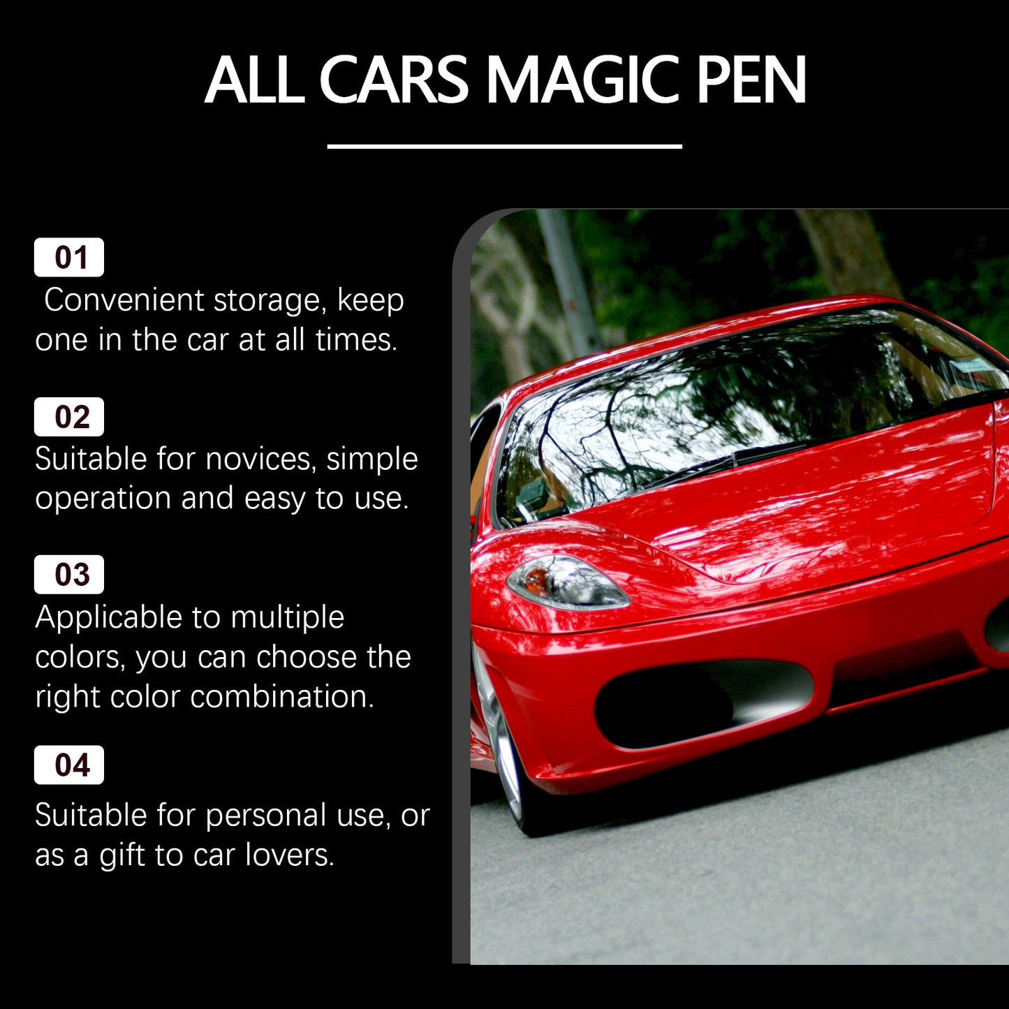 Car Scratch Care Pen Paint Surface Repair